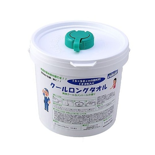 IVL クールロングタオル 容器入 1セ