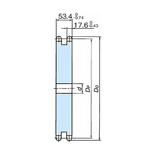RS100 スプロケット 2Aタイプ R