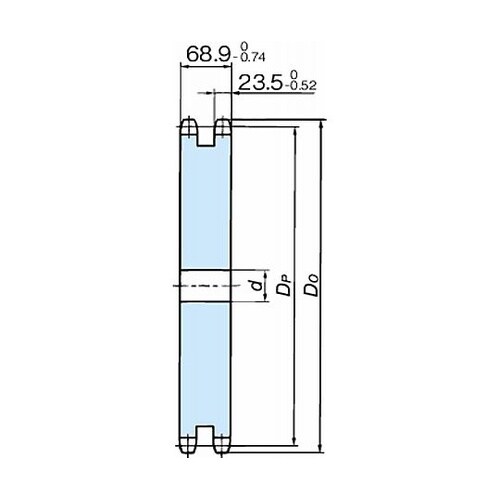 RS120 スプロケット 2Aタイプ R