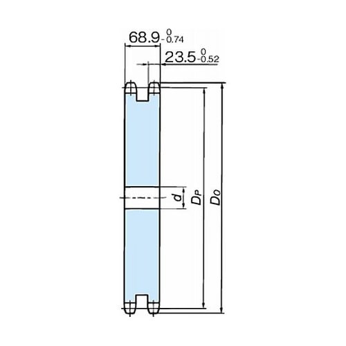 RS120 スプロケット 2Aタイプ R