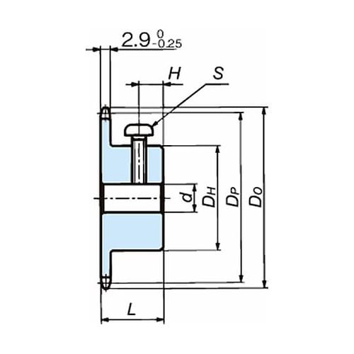 RS25 スプロケット 1Bタイプ RS