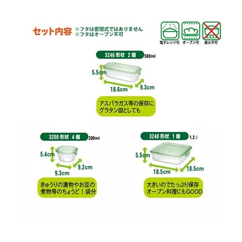 パック&レンジ システムセット グリーン