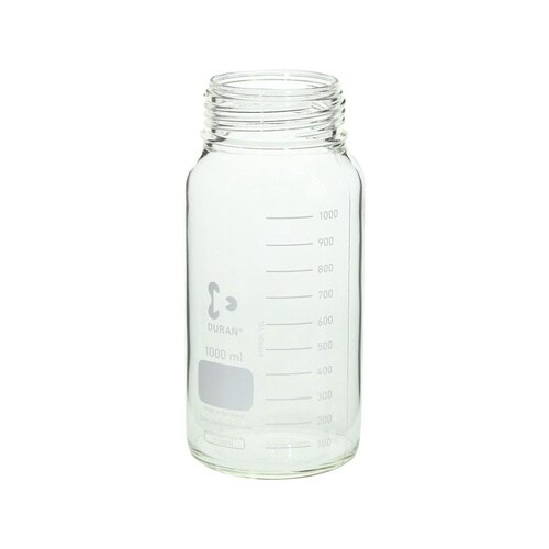 ねじ口びん 広口 びんのみ 1L 1箱(