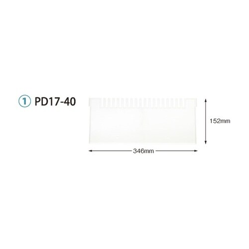 PDD17−40 仕切板 64−17用