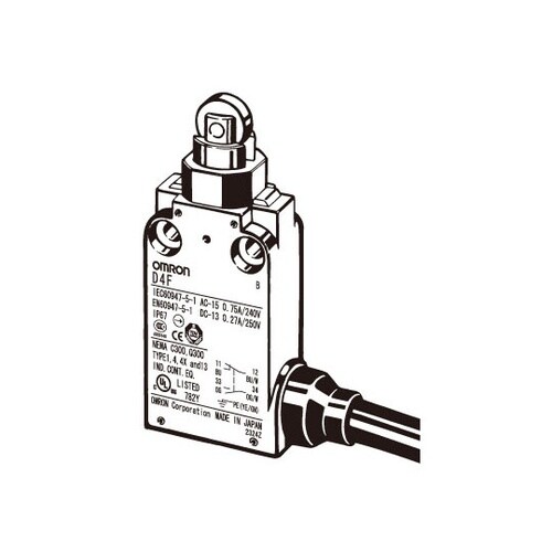 D4F−202−3R小形リミットスイッチ