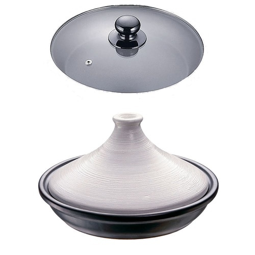 ATZ0401IHタジン鍋19cm 白