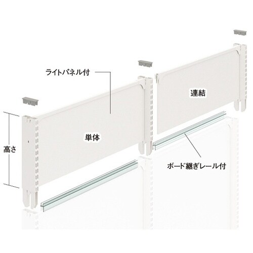2477−25 継足ボードセット 連結