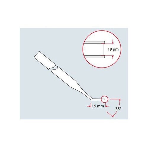 生検用チップI 内径 19μm, 外径