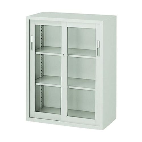 HG311−AW ガラス引き違書庫