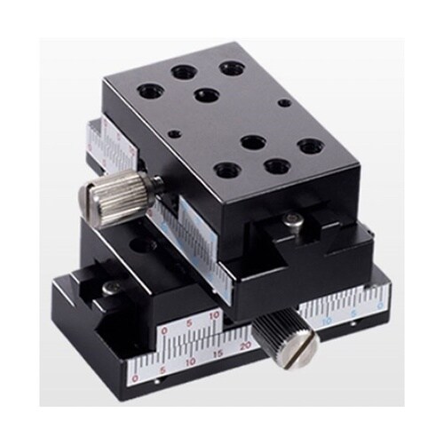 XYMA50スライド操作式アリ溝ステージ