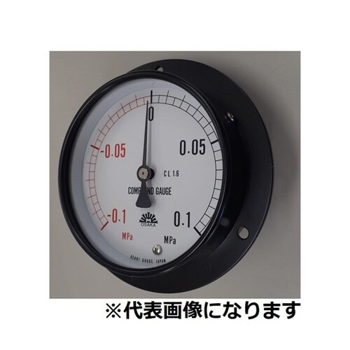 ブルドン管連成計 D形 圧力範囲(MPA