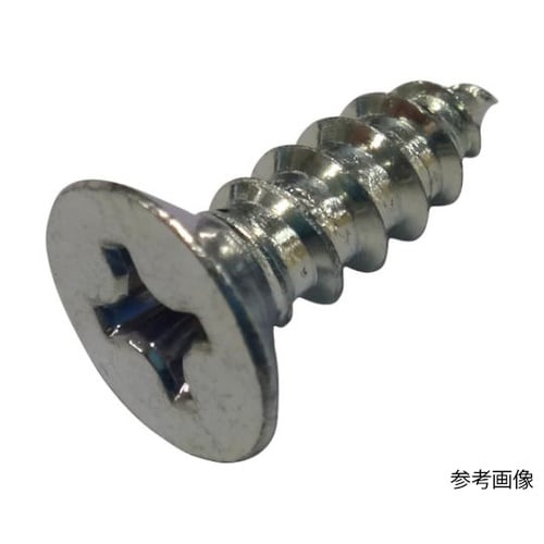 皿頭タッピングねじ 鉄 三価クロメート
