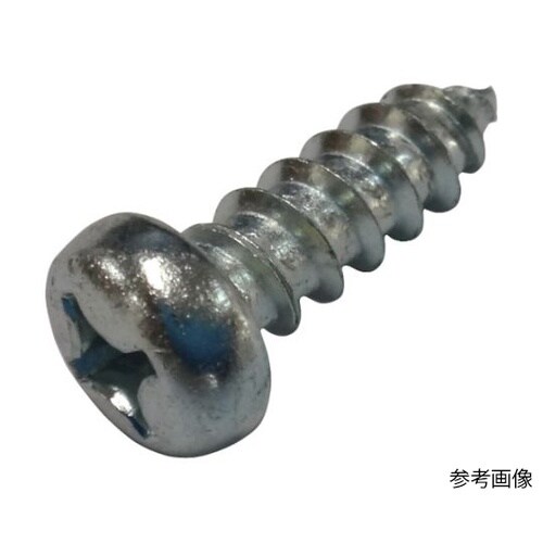 ナベ頭タッピングねじ 鉄 ユニクロ 3×