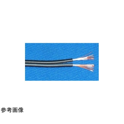 ビニル平行コード 黒白 0.3sq VF