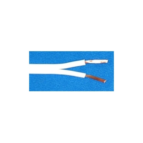 ビニル平行コード 白 0.75sq VF
