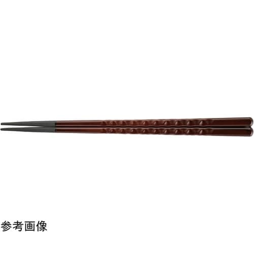 PBT22.6cm 亀甲箸 チーク 90