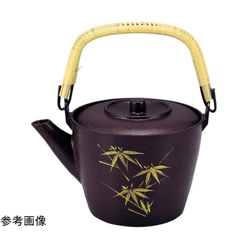 加賀どびん(大)茶石目笹セット 9002