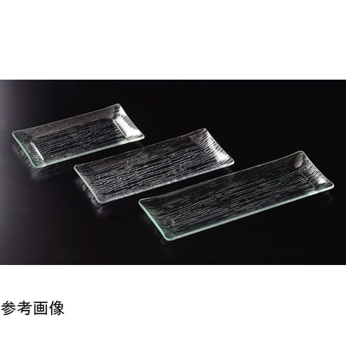 AC33cm さざ波長角盛皿 細タイプ
