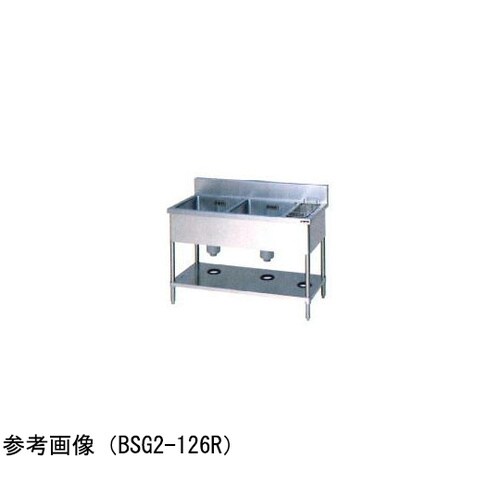 二槽ゴミ入付シンク ブリームシリーズ 1