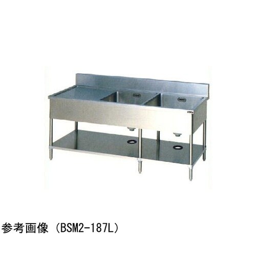 二槽水切付シンク ブリームシリーズ 15