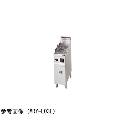 涼厨角槽型ゆで麺機 255×700×80