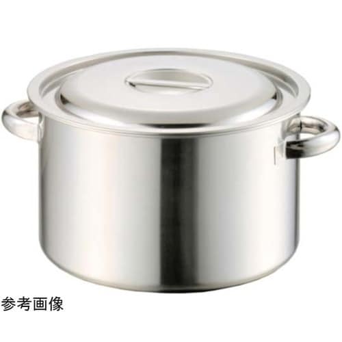 18−8 半寸胴鍋(手付)27cm