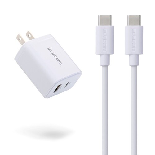 USB−C充電器 PD20W 2ポート C+A