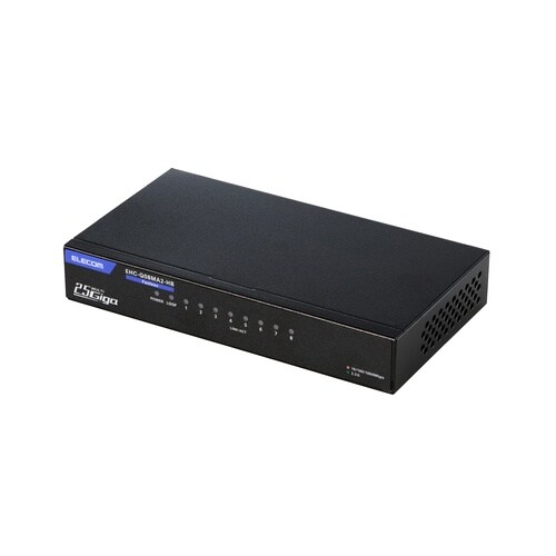スイッチングハブ 8ポート 2.5G 黒