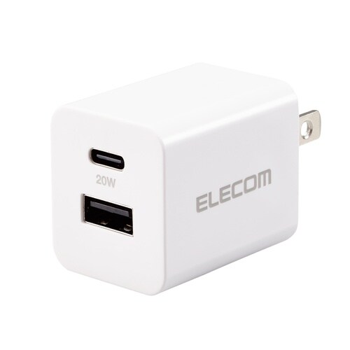 充電器 Type−C 20W 各種対応 ホワイト