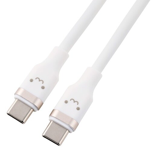 USB−Cケーブル PD100W 1m 白黒