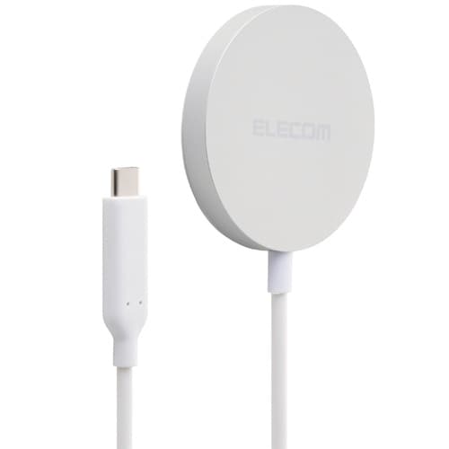 Qi2充電器25W 磁気卓上 銀