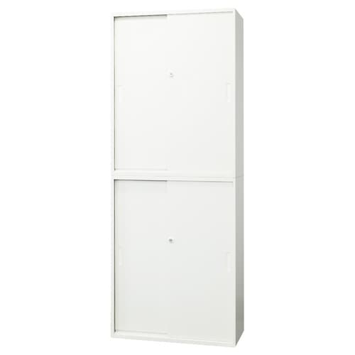 引戸書庫2台セット3段 800×400 WH