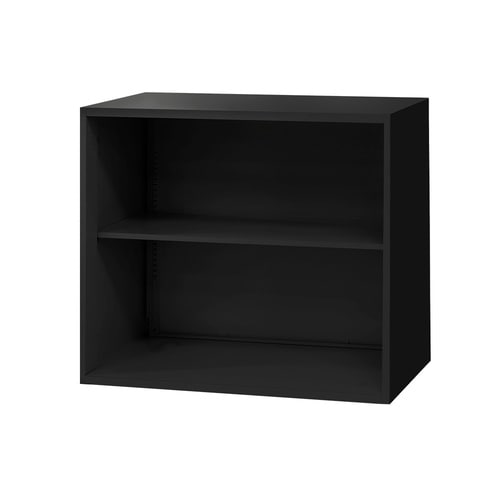 オープン書庫2段 BK 880×400×高さ750