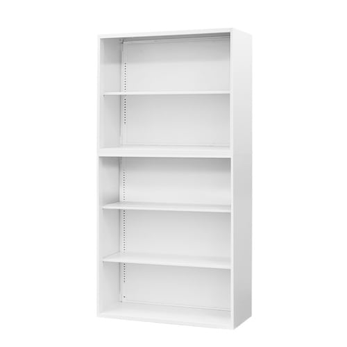 オープン書庫2段3段 H1860 セット ホワイト