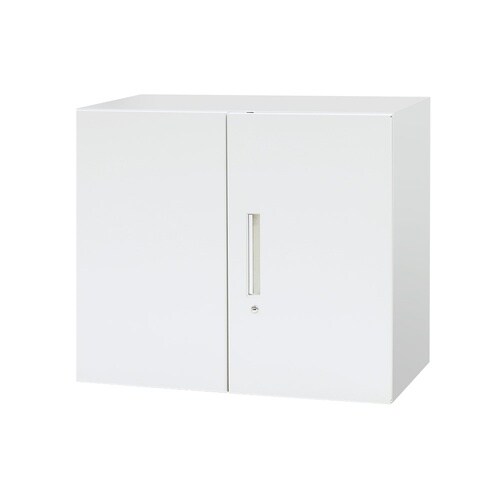 両開書庫2段 WH 880×400×高さ750