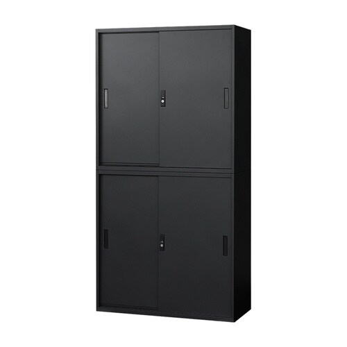 引戸書庫2台セット3段 BK880×400