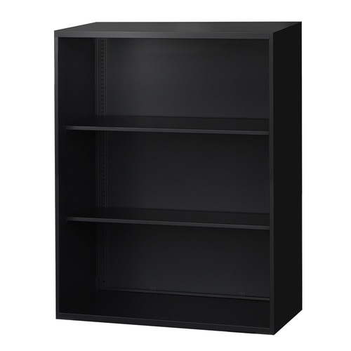 オープン書庫3段 880×400×高さ1110BK