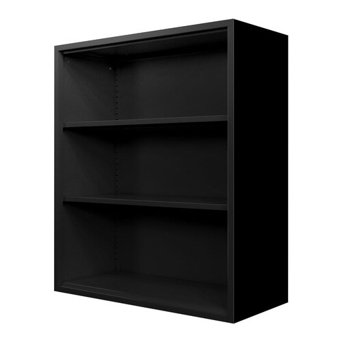 オープン書庫3段 900×400×高さ1050BK