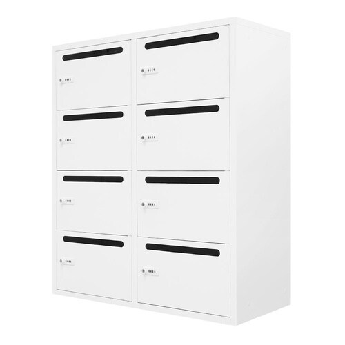 8人用パーソナルロッカーダイヤル900×400WH
