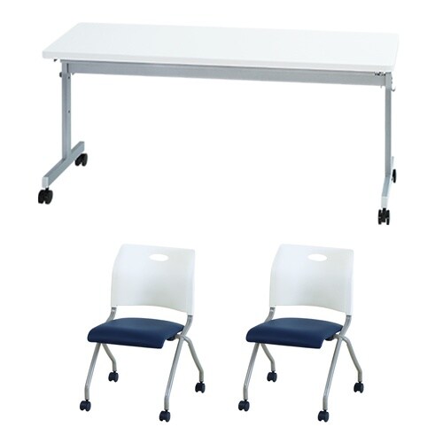 2人会議セット1500×45 WH WHNV