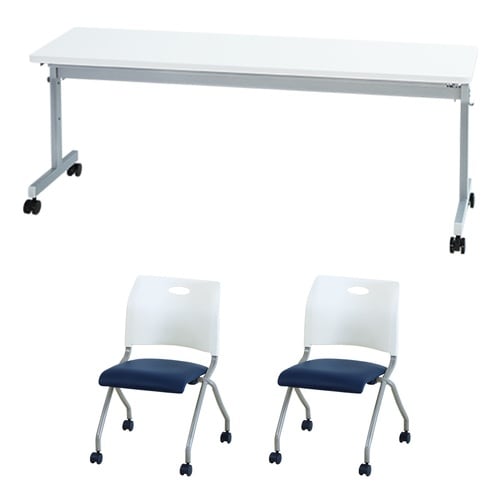 2人会議セット1800×45 WH WHNV