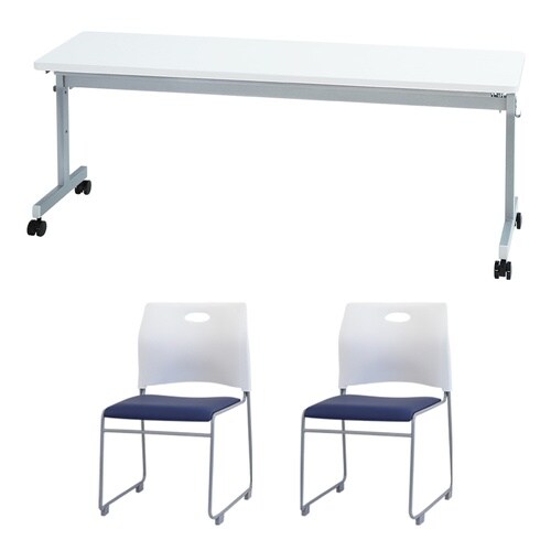2人会議セット1800×45 WH WHNV