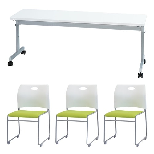 3人会議セット1800×45 WH WHGN