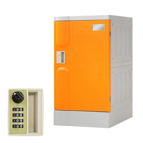 プラスチックロッカーL1人用ダイヤル錠OR