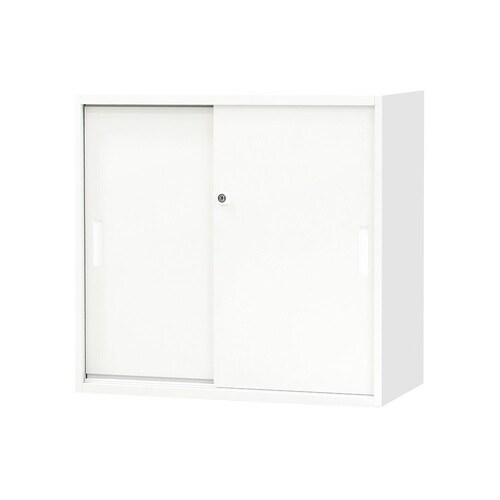 引戸書庫2段800×400×高さ750 WH