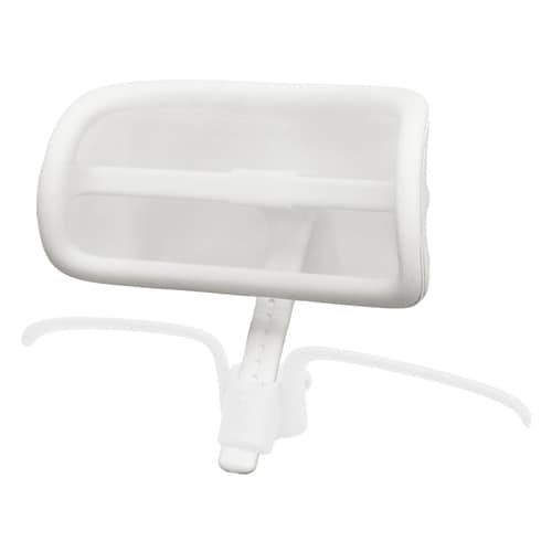 シースルーチェア ヘッドレスト+ハンガー ホワイト