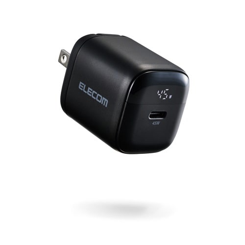 電力ディスプレイ付き AC充電器 45W