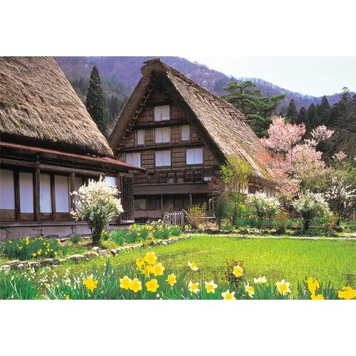 パズル 彩りの白川郷(岐阜)