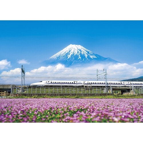 パズル れんげの花と富士山(静岡)