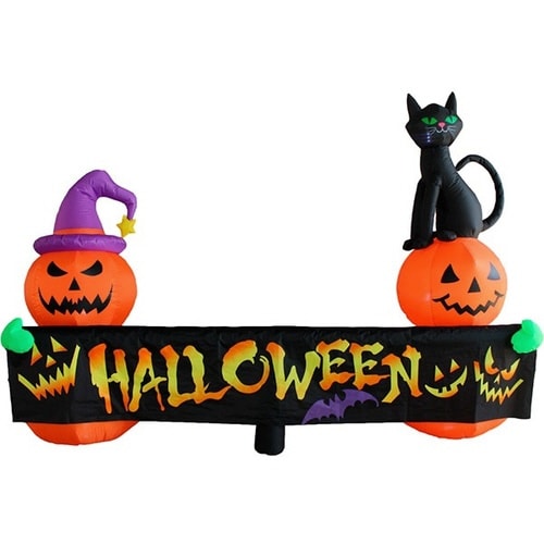 エアブロー ハロウィンバナー (高さ:150cm)